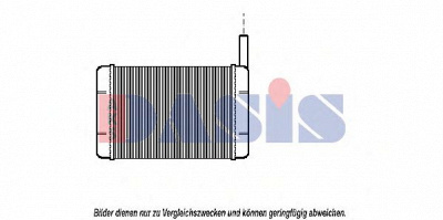 AKS DASIS 099100n -  Теплообменник, отопление салона
